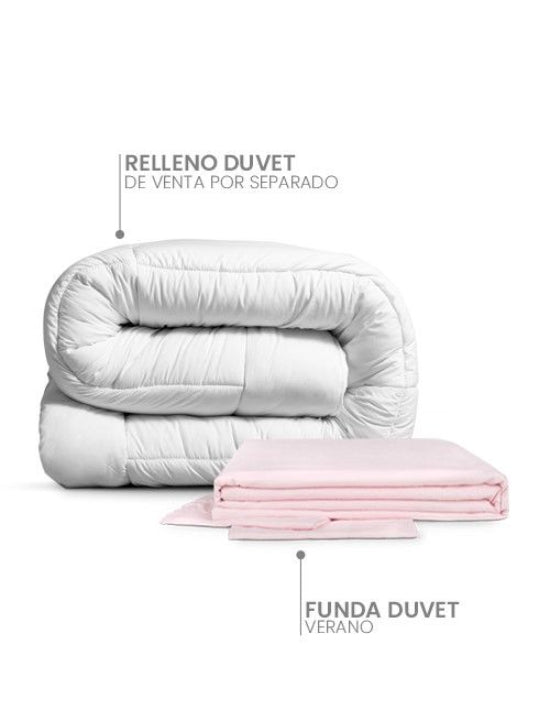 Duvet Rosa (incluye relleno y funda)