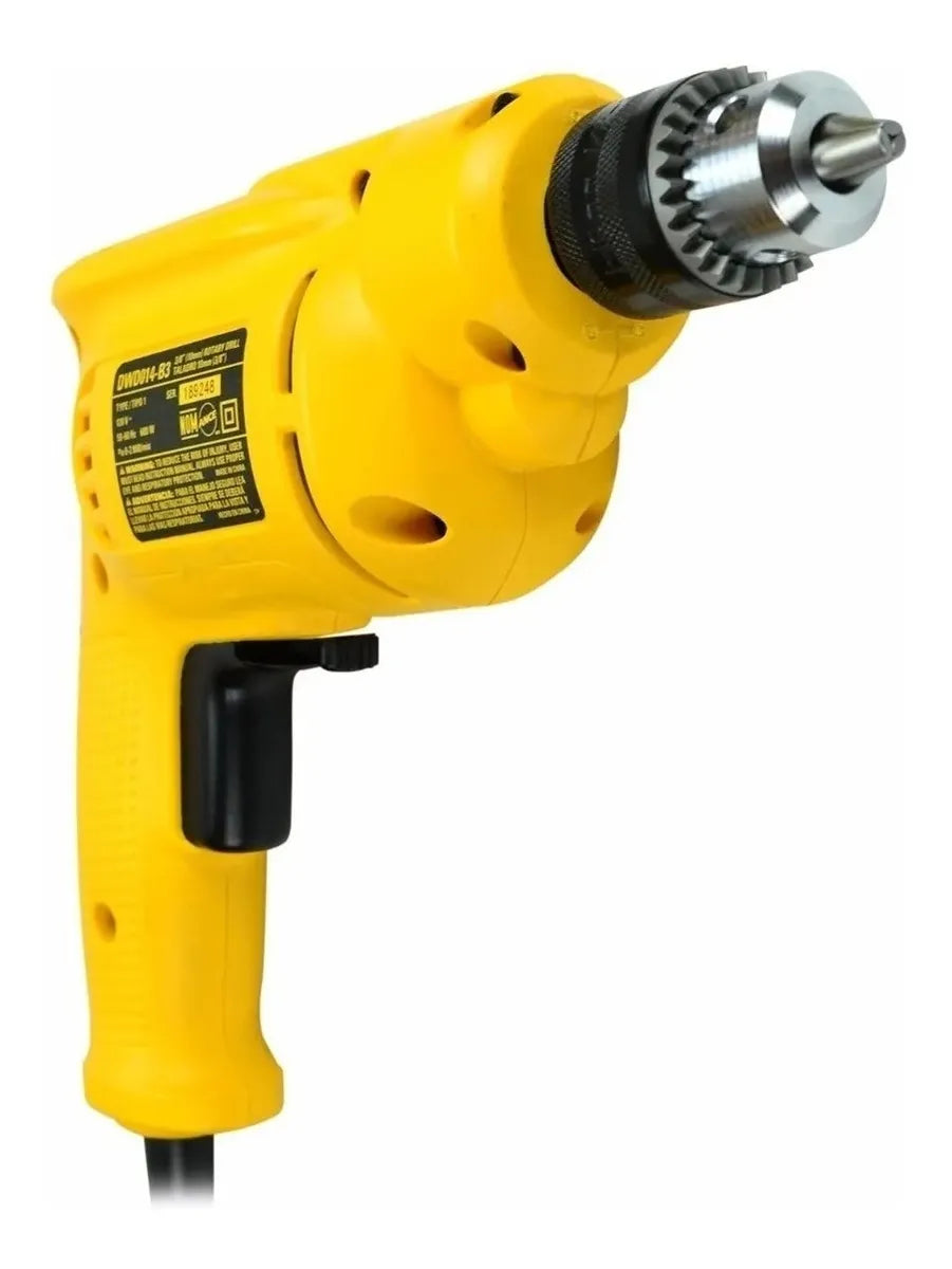 Taladro DeWALT, Amarillo, 600 W