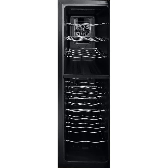 Enfriador de vinos Koblenz, Negro, 18 botellas