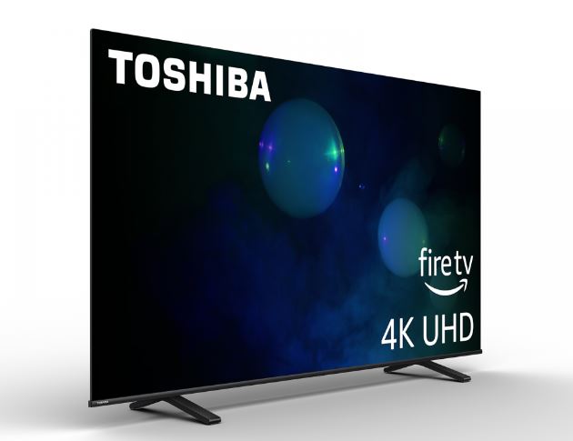 TOSHIBA Pantalla TV 75 Pulgadas C350 Series LED 4K UHD Smart Fire