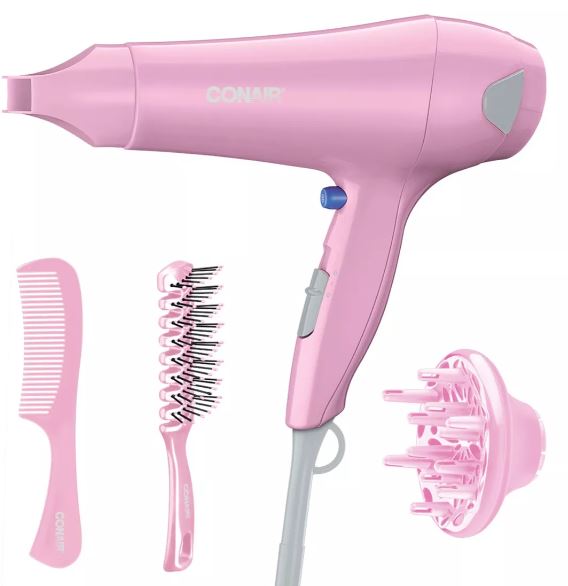 Secadora de Cabello con Ceramica y Turmalina CONAIR Rosa MK