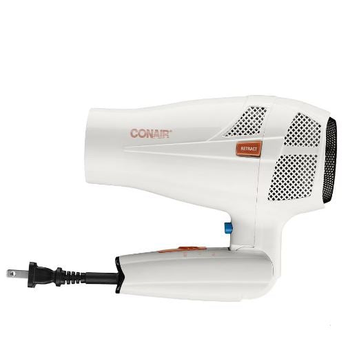 Secadora de cabello Plegable con Guardacable CONAIR Blanca MK