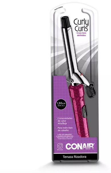 Rizadora De Cabello Temperatura Ajustable CONAIR Rosa MK