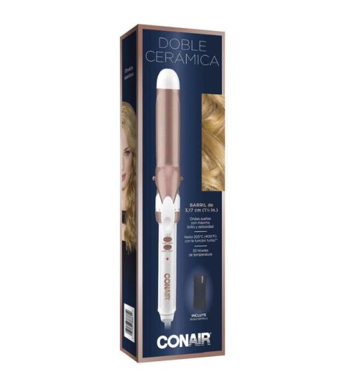 Rizadora con Tecnologia de Doble Ceramica CONAIR MK