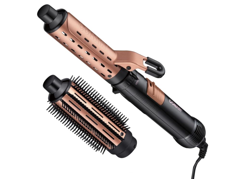 Cepillo de Aire y Rizadora de Ceramica CONAIR Negra MK