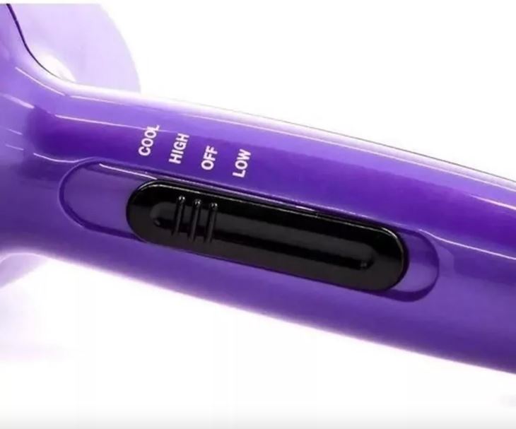 Secadora de Cabello Con Iones Cerámica CONAIR Morada MK