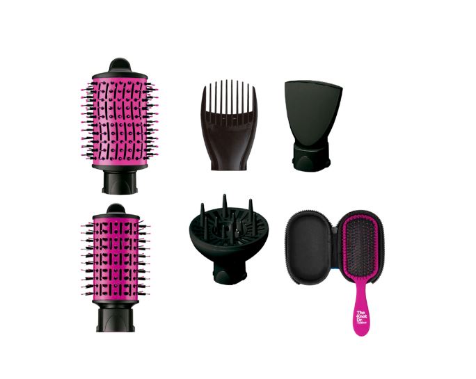 Cepillo de Aire CONAIR Ovalado All-in-one Dr.The Knot Rosa MK