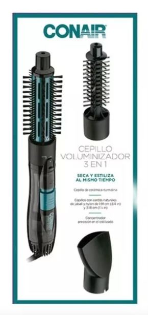Cepillo de Aire y Rizadora CONAIR Turquesa MK