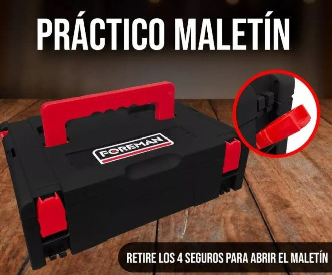 Kit Profesional Rotomartillo y Esmeriladora Angular