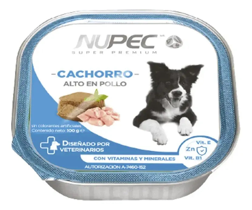 Nupec Latas Cachorro Alimento Húmedo 16 unidades 100gr C/u