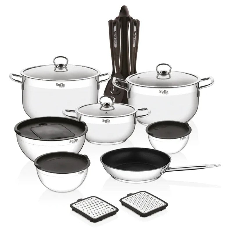 Batería de cocina Sofia Deluxe 24 Pzas