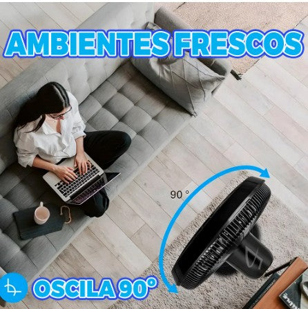 Pack de 2 Ventiladores De Pedestal MYSTORM de 16 Pulgadas