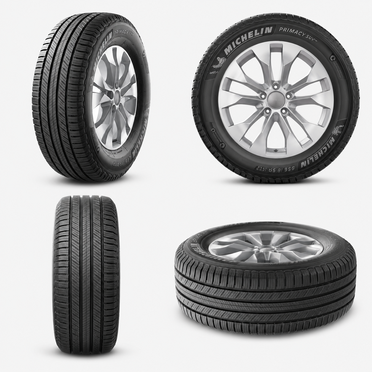 Llantas 225/65 R17 MICHELIN PRIMACY SUV+ 106H Paquete de 4