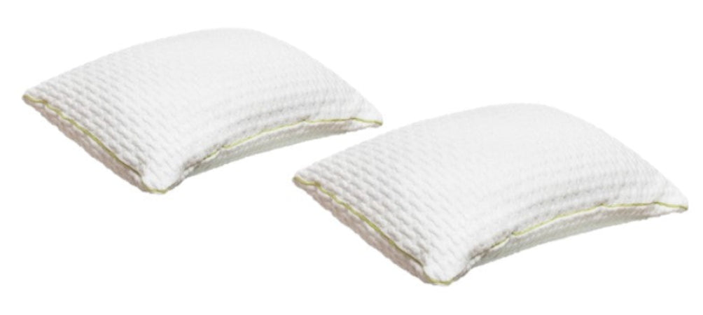 Set de Almohadas Ortopédicas Cervical Super Visco Blanca - 2 Piezas