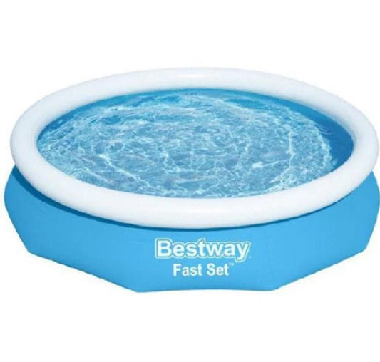 Alberca Semi Inflable con Bomba de Filtro Fast Set Bestway