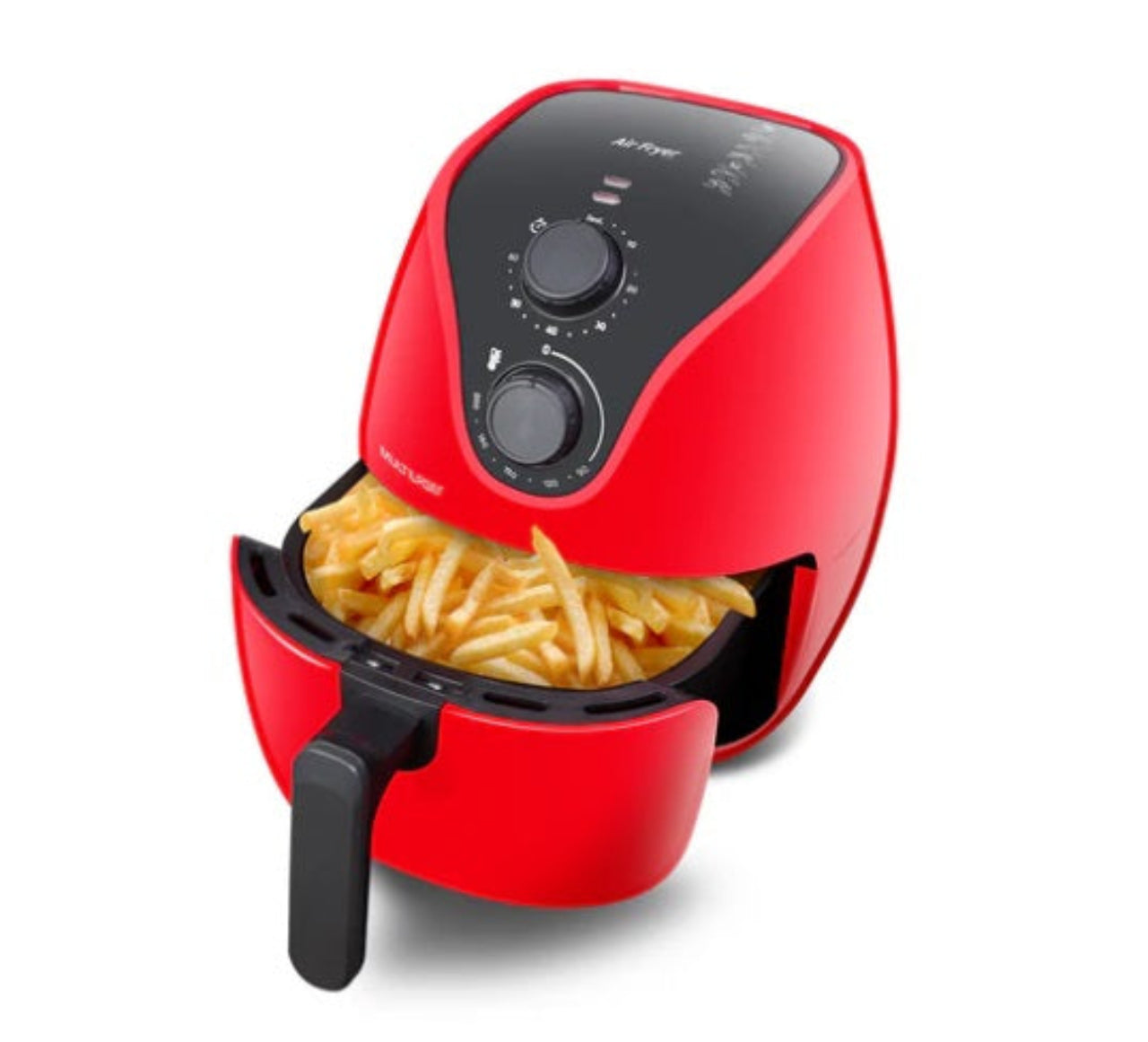 FREIDORA DE AIRE MULTILASER CON REJILLA 4L ROJA 1500W 127V