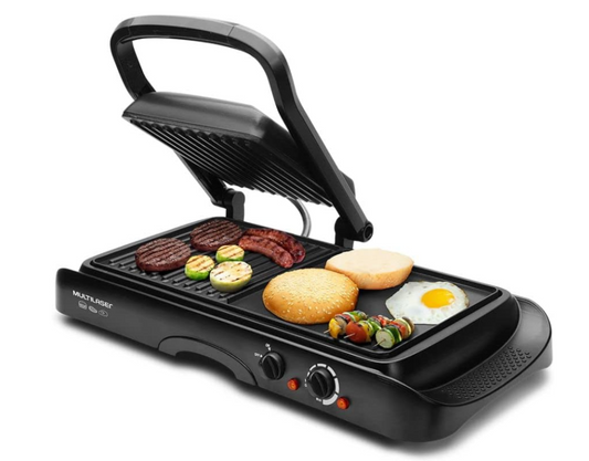Parrilla y Plancha 2 en 1 127V 1500W