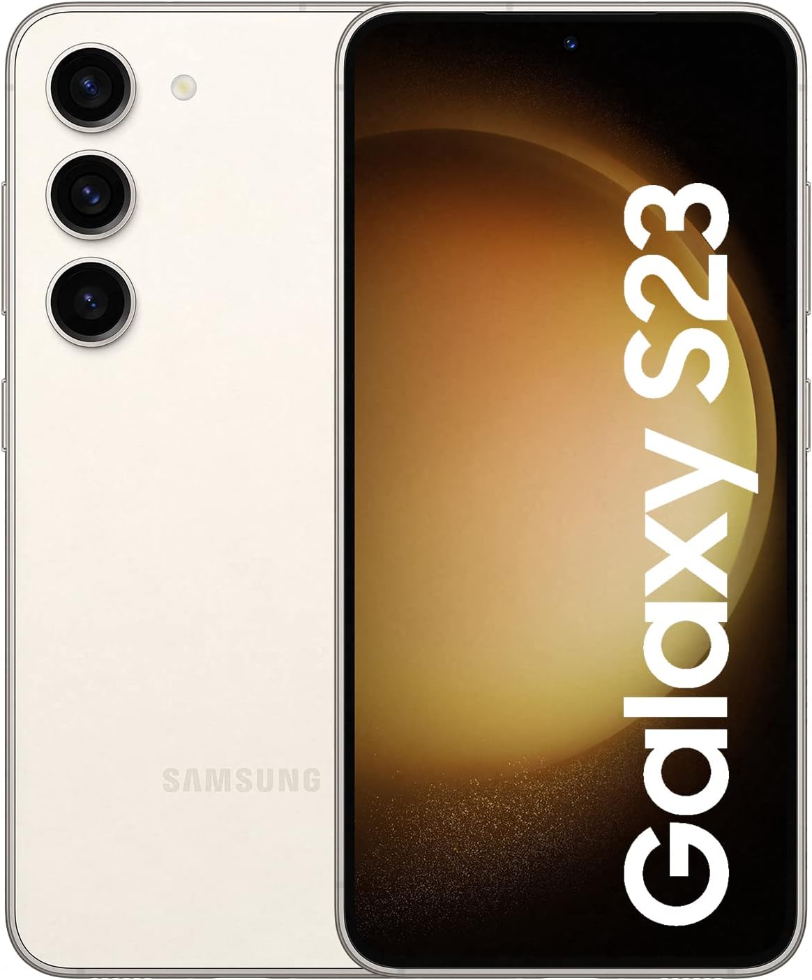 Celular reacondicionado Samsung Galaxy S23 FE 256 GB Crema Grado A e-sim