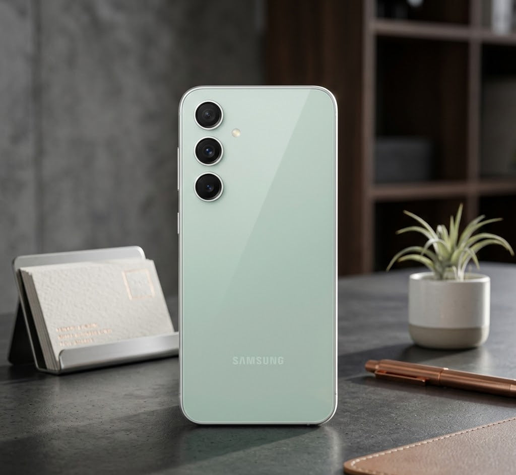 Celular reacondicionado Samsung Galaxy S23 FE 256 GB Menta Grado A e-sim