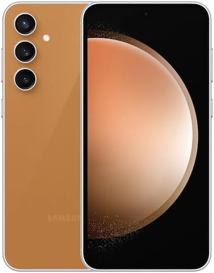 Celular reacondicionado Samsung Galaxy S23 FE 256 GB Naranja Grado A e-sim