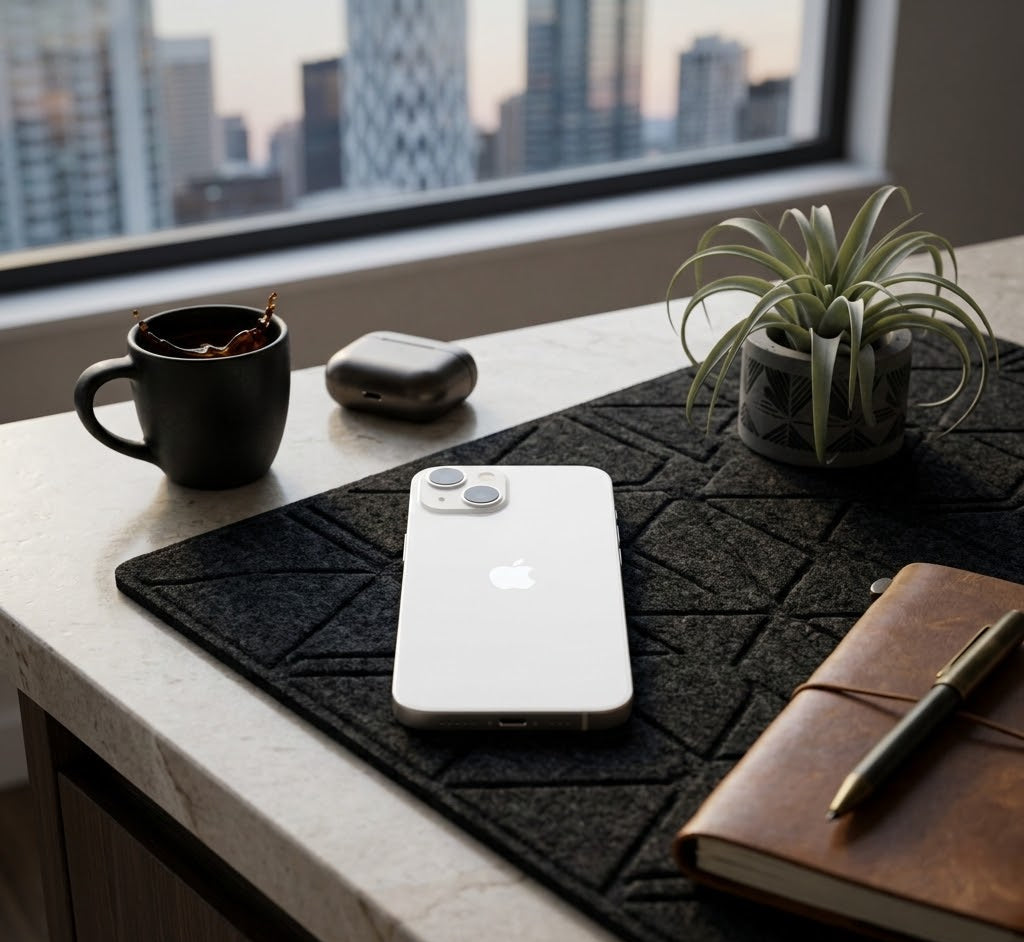 Celular reacondicionado Apple iPhone 13 128 GB Blanco Grado A e-sim + Audífonos inalámbricos
