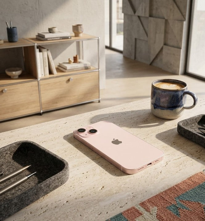 Celular reacondicionado Apple iPhone 13 256 GB Rosa Grado A e-sim