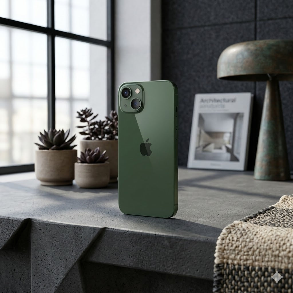 Celular reacondicionado Apple iPhone 13 256 GB Verde Grado A e-sim