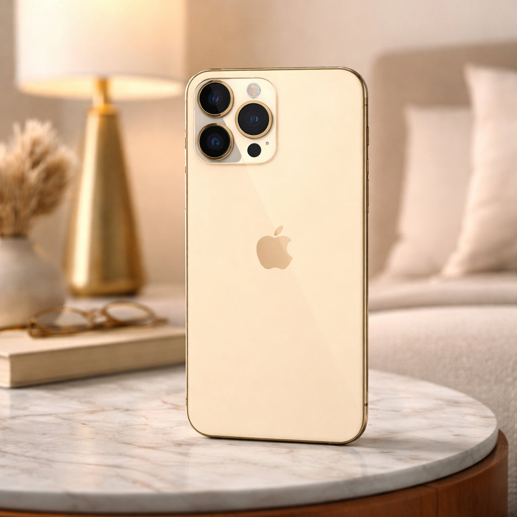 Celular reacondicionado Apple iPhone 13 Pro Max 128 GB Dorado Grado A e-sim