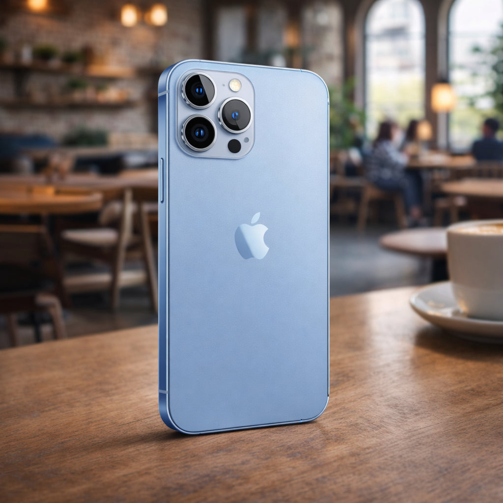 Celular reacondicionado Apple iPhone 13 Pro Max 128 GB Azul Grado A e-sim