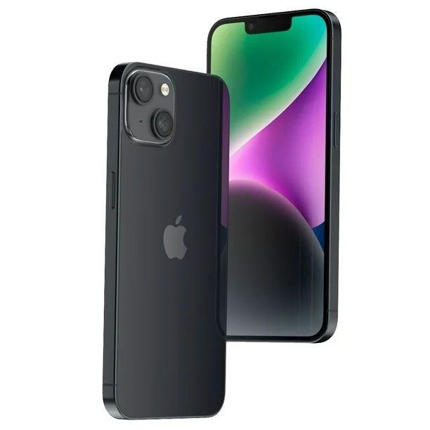 Celular reacondicionado Apple iPhone 14 128 GB Negro Grado A e-sim + Audífonos inalámbricos