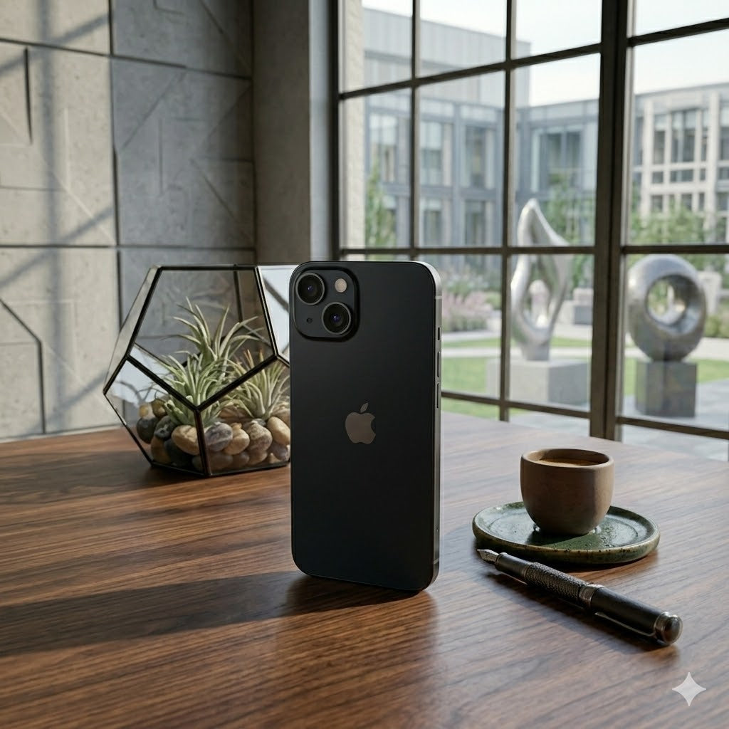 Celular reacondicionado Apple iPhone 13 mini 128 GB Negro Grado A e-sim + Audífonos inalámbricos
