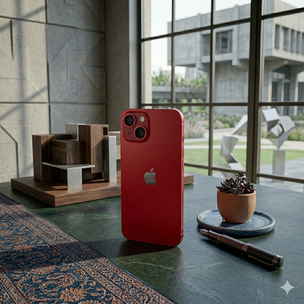 Celular reacondicionado Apple iPhone 13 mini 128 GB Rojo Grado A e-sim