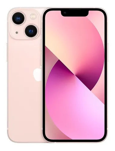 Celular reacondicionado Apple iPhone 13 mini 128 GB Rosa Grado A e-sim + Audífonos inalámbricos