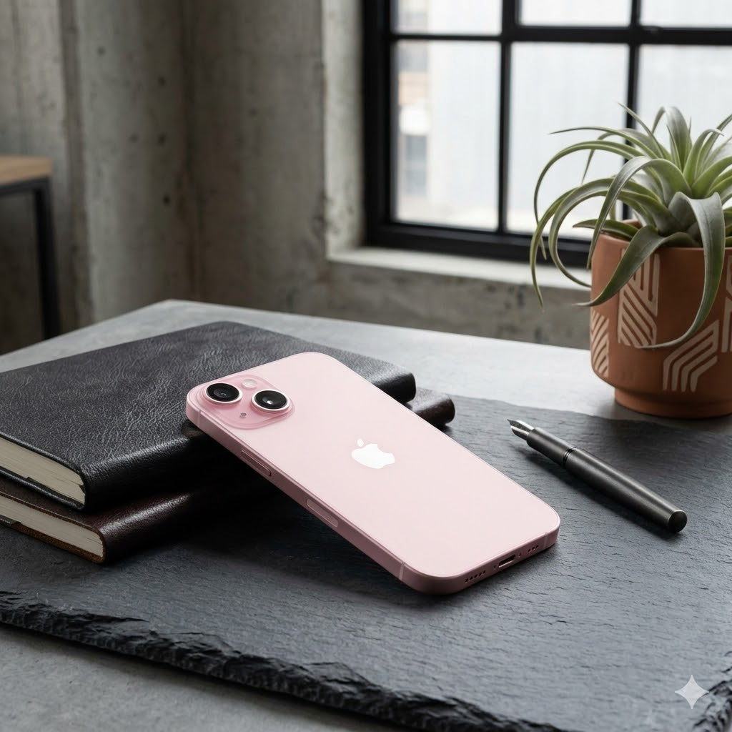 Celular reacondicionado Apple iPhone 13 mini 128 GB Rosa Grado A e-sim + Audífonos inalámbricos