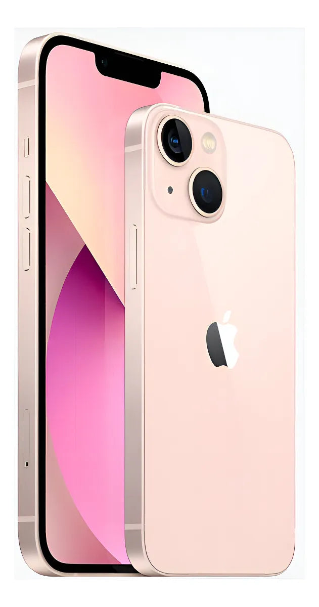 Celular reacondicionado Apple iPhone 13 mini 128 GB Rosa Grado A e-sim + Audífonos inalámbricos