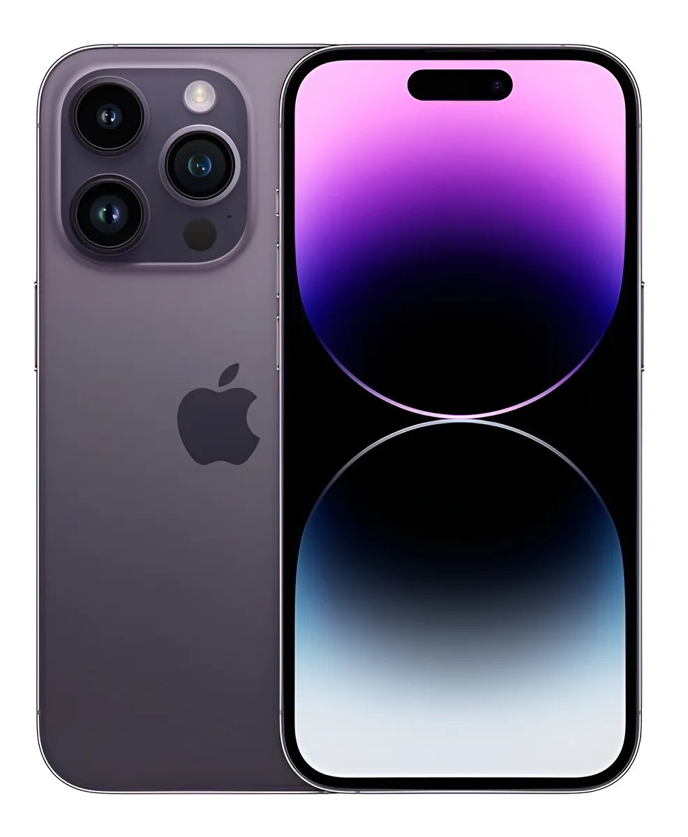Celular reacondicionado Apple iPhone 14 Pro 128 GB Morado Grado A e-sim