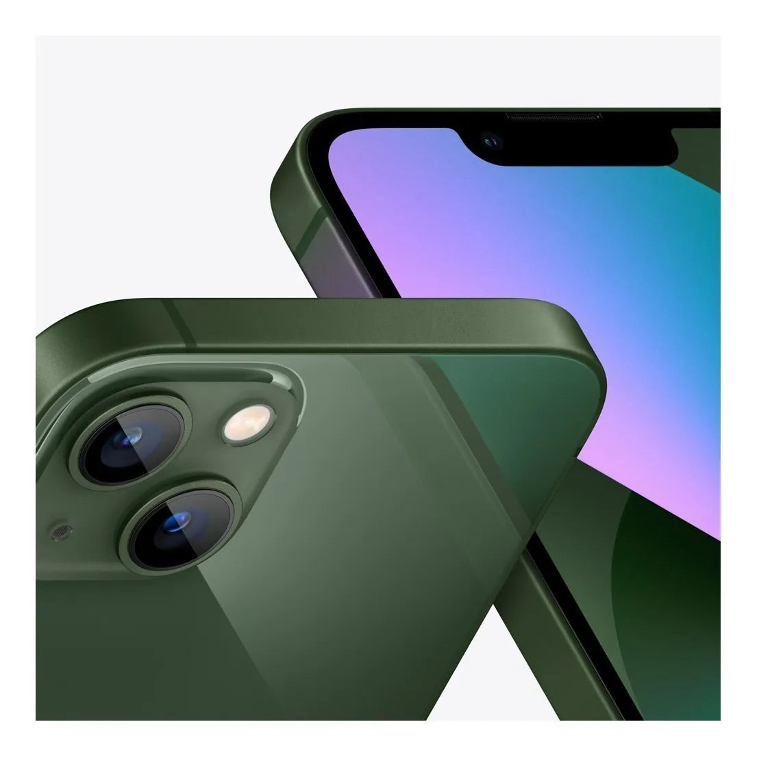 Celular reacondicionado Apple iPhone 13 mini 256 GB Verde Grado A e-sim