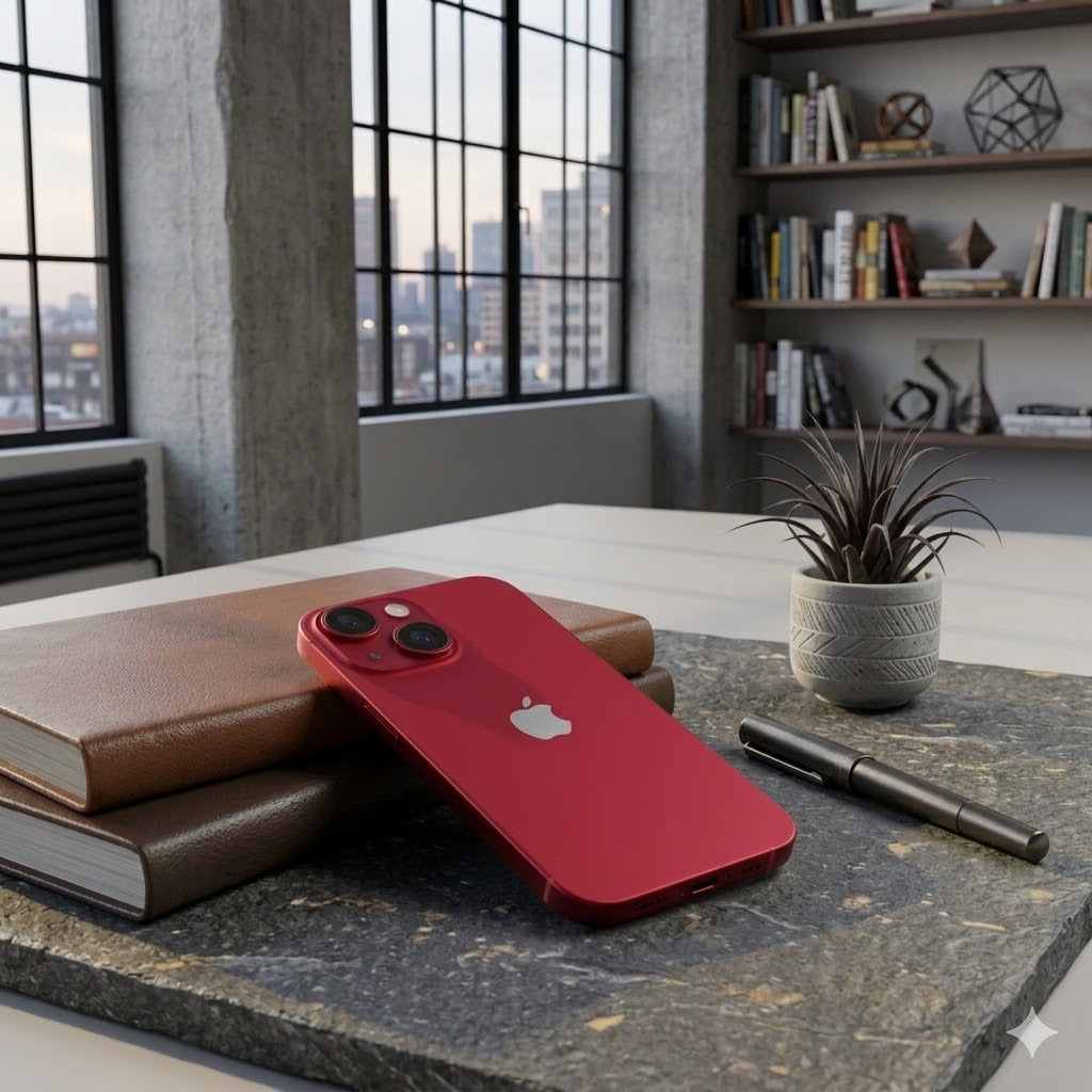 Celular reacondicionado Apple iPhone 13 mini 256 GB Rojo Grado A e-sim