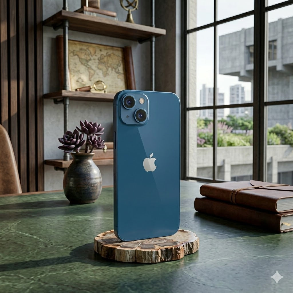 Celular reacondicionado Apple iPhone 13 mini 512 GB Azul Grado A e-sim