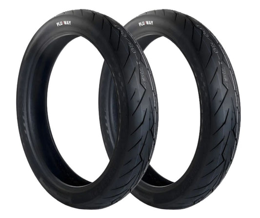 Llanta para Moto 100/80-17 52P 6PR PLWA089 TL Paquete de 2