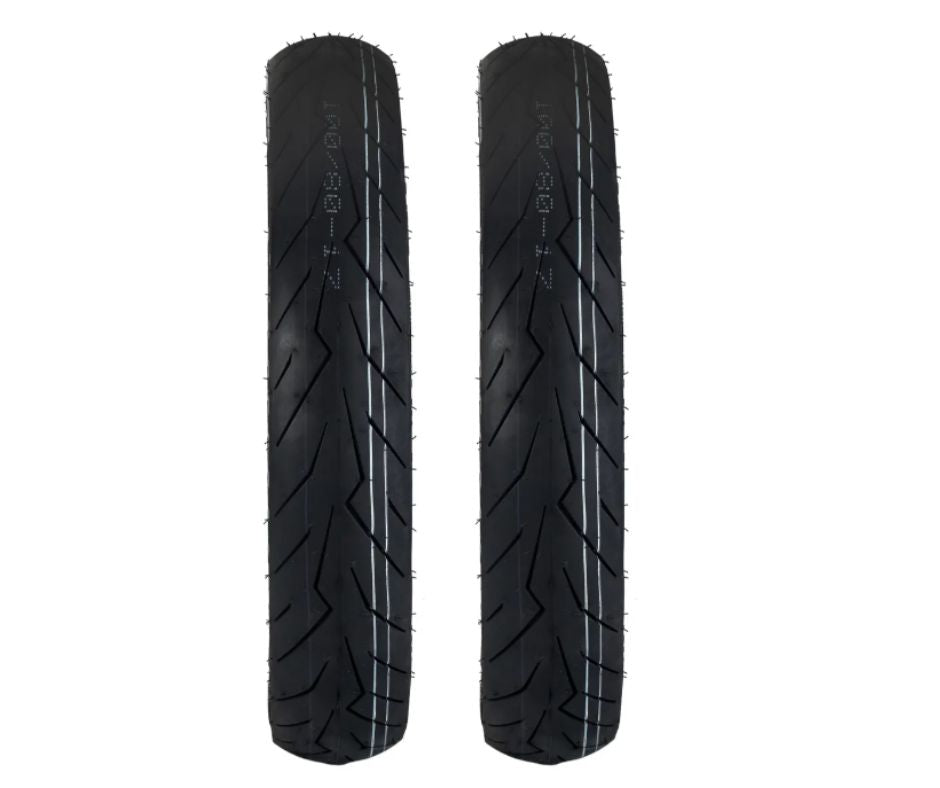 Llanta para Moto 100/80-17 52P 6PR PLWA089 TL Paquete de 2