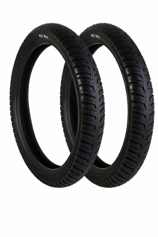 Llanta para Motocicleta 100/90-18 PLUSWAY 62P 6PR PLWA797 TL Paquete de 2