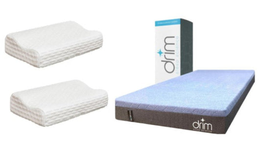 COMBO Colchón King Size Memory Foam + Almohada Cervical Memory