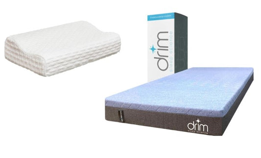 COMBO Colchón Individual Memory Foam + Almohada Cervical Memory