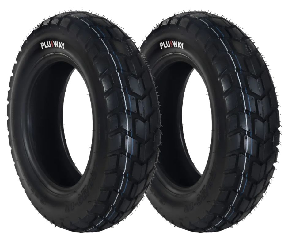 Llanta para Moto 120/90-10 71P 6PR PLWA498 TL Paquete de 2