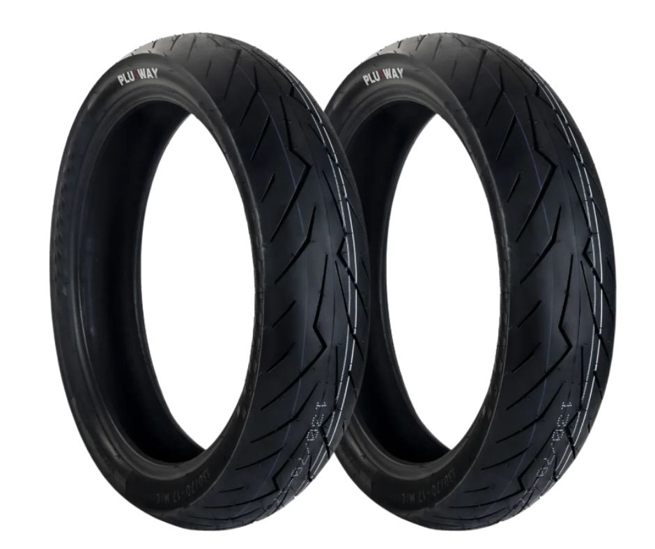 Llanta para Moto 130/70-17 62P 6PR PLWA089 TL Paquete de 2