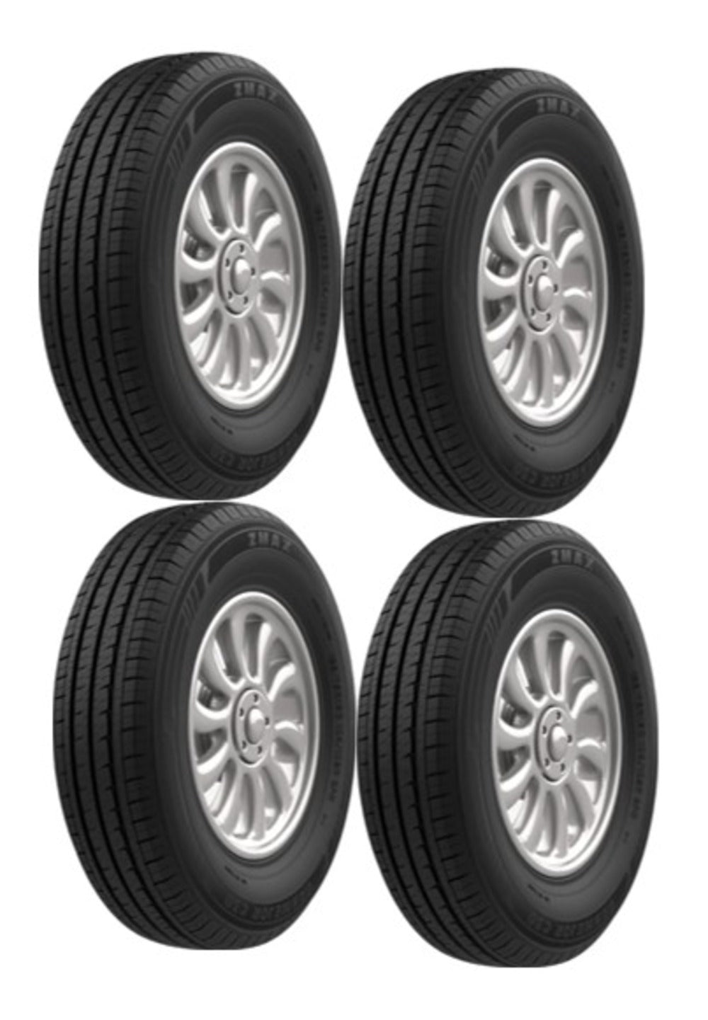 Llantas 185 R14 ZMAX VANMEJOR C30 102/100R Paquete de 4