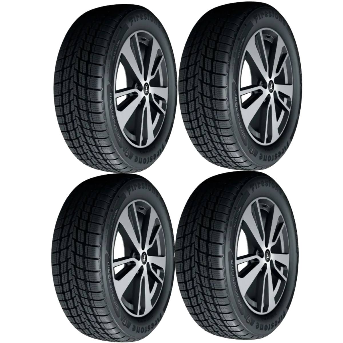 Llantas 185/65 R15 FIRESTONE WEATHERGRIP 88H paquete de 4
