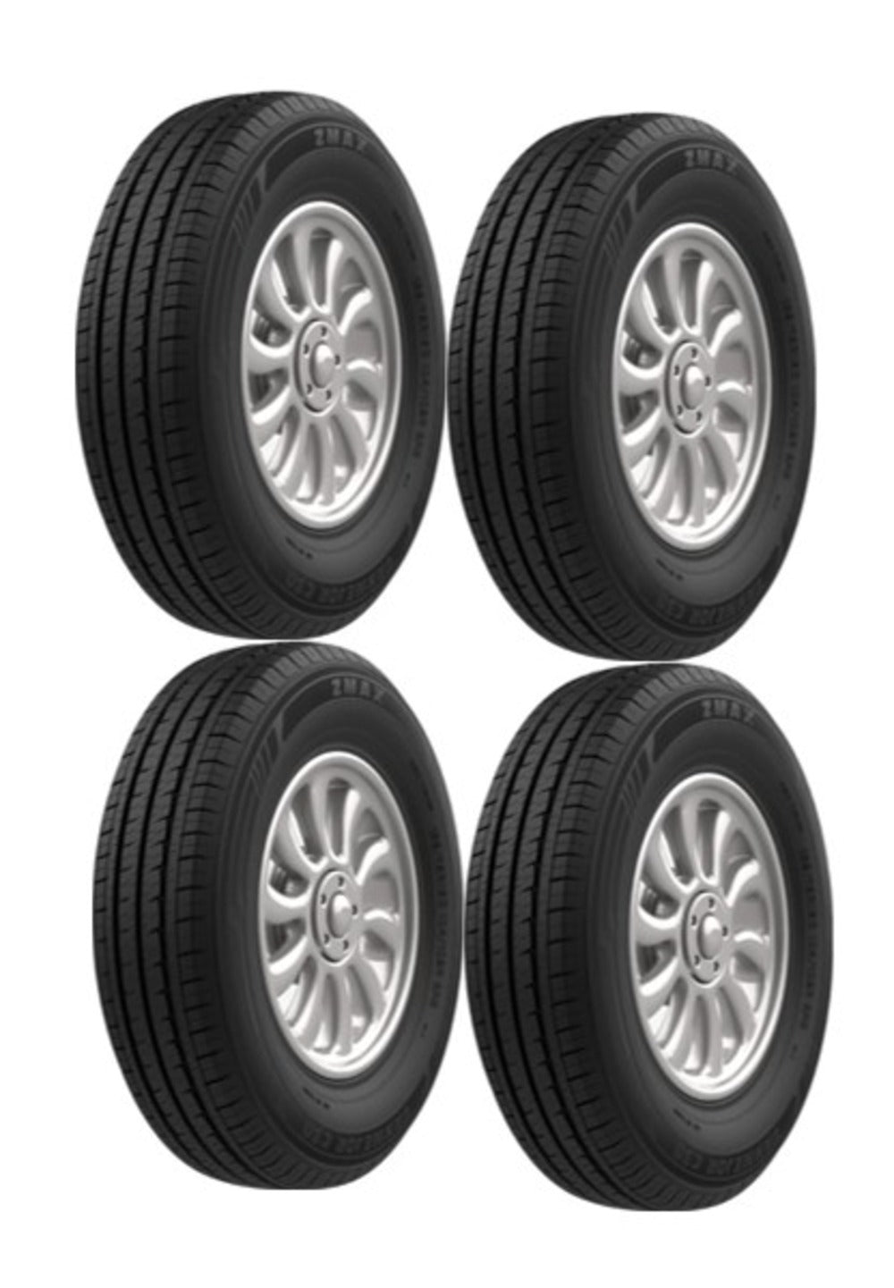 Llantas 195 R14 ZMAX VANMEJOR C30 106/104R Paquete de 4