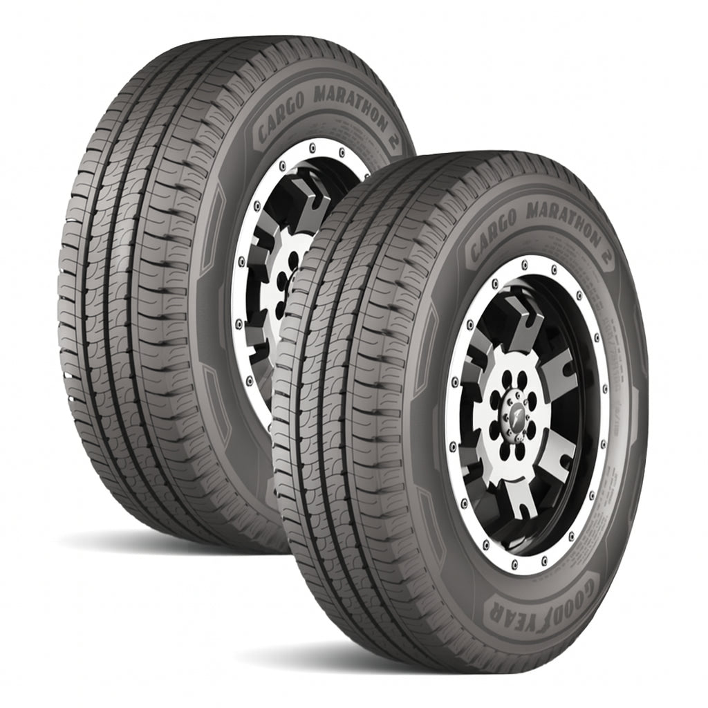 Llantas 195 R15 GOODYEAR CARGO MARATHON 2 106/104Q paquete de 2